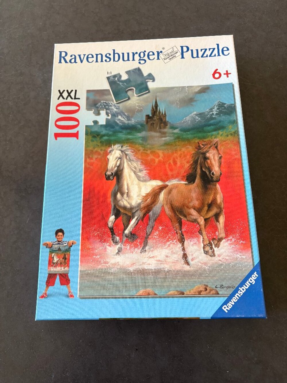 Ravenburger Dashing Horses 100 XXL Piece Puzzle
